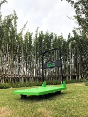 Chariot se pliant résistant à l'usure de chariot à chariot à plate-forme avec les roues 330KG SILENCIEUX résistants