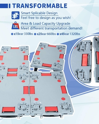 La tortue 150kg légère plient le CE pliable ISO9001 de chariot à bagage de chariot