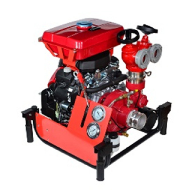 Portée de pouce 22HP 100m de la pompe à eau de lutte contre l'incendie de vide de moteur à essence 2,5