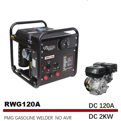 L'essence de MMA120A a actionné les soudeuses motorisées 3,6 L le type A du réservoir de carburant pmg
