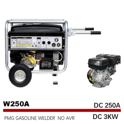 Soudeur motorisé Generator Electric Start de bâton de 15HP 250A