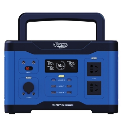 centrale de secours portative de 800W 8.5kg 60Hz avec le remplissage sans fil
