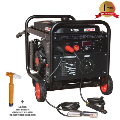 190FE Gaz Essence Soudage Générateurs 210A PMG Aimant Permanent