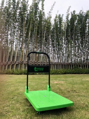 Chariot à plate-forme pliable à une main SILENT 180kg Pont en polypropylène