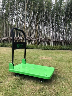 Chariot à plate-forme pliable à une main SILENT 180kg Pont en polypropylène