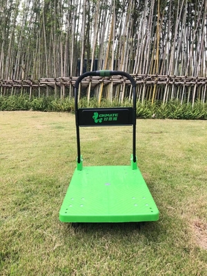 Chariot à plate-forme pliable à une main SILENT 180kg Pont en polypropylène