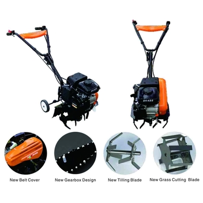 Moteur à essence de déplacement de GT400 Mini Power Belt Tiller 77ml