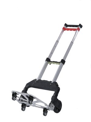 le chariot pliable télescopique TPR au chariot 68kg portent pour résister au chariot se pliant à bagage de roue