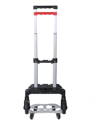 le chariot pliable télescopique TPR au chariot 68kg portent pour résister au chariot se pliant à bagage de roue