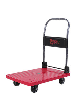 Pieds pliables de chariot à chariot du contrat 330KG durable pliant des roues de polyuréthane de système