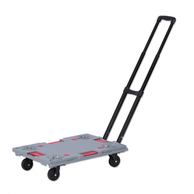 Un chariot pliable ISO9001 150kg à chariot de tortue de Spliceable de main SILENCIEUX