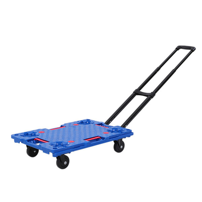 Un chariot pliable ISO9001 150kg à chariot de tortue de Spliceable de main SILENCIEUX