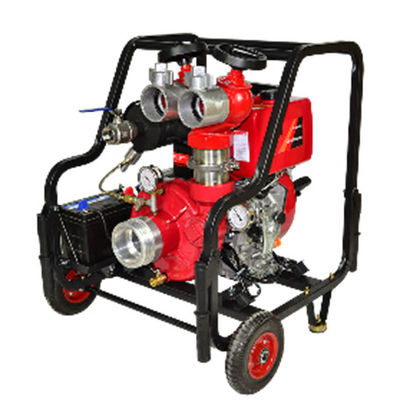 Échappement sans eau contre l'incendie de lutte de pompe diesel complètement automatique des pompes 11HP 12HP