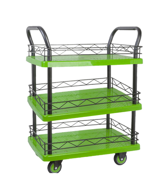 le chariot de roulement de rangée de l'accoudoir 3 du double 330kg avec 4 gonflables silencieux approvisionne
