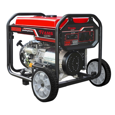 5.0kw déplacement électrique portatif du générateur 389cc d'essence du panneau B