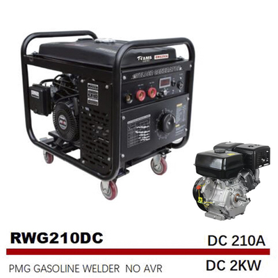 Courbent le générateur de fréquence moyenne 210A de l'essence 2kw