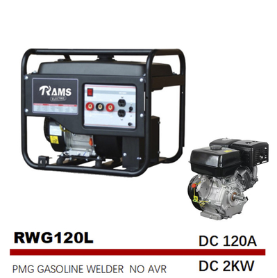 Moteur de l'essence 170F 120 type L de Generator 2kw pmg de soudeuse d'inverseur d'ampère