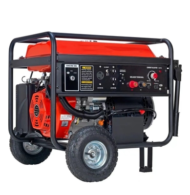 réservoir de soudure des générateurs 90kg 15L de l'essence 180A à moteur à essence