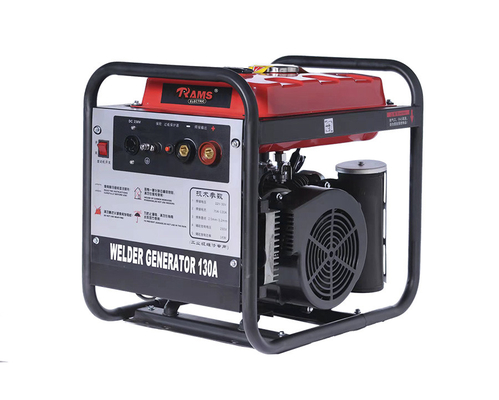 Soudeuses portatives à moteur à essence alimentées au gaz de Recoil Start SMAW de soudeuse de 50HZ 130A